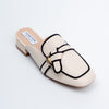 Bianca - Beige Casual Mules