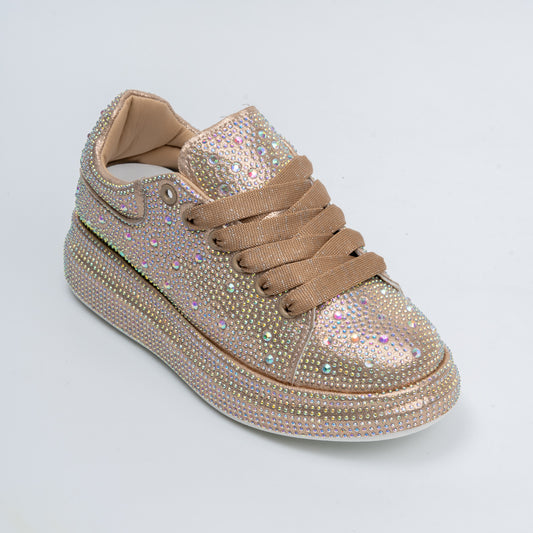 Starry Night - Gold Sneaker