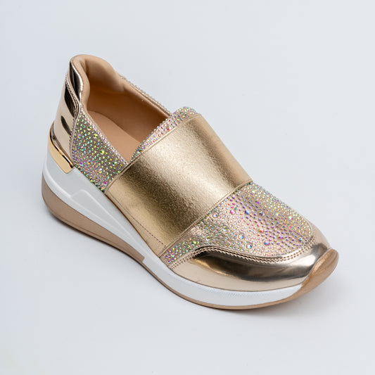The Galaxy - Gold Sneaker