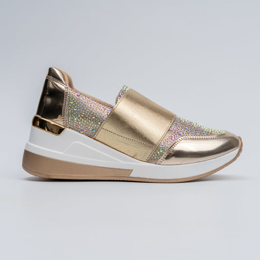 The Galaxy - Gold Sneaker