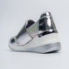 The Galaxy - Silver Platform Sneakers