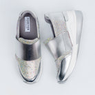 The Galaxy - Silver Platform Sneakers - view 5