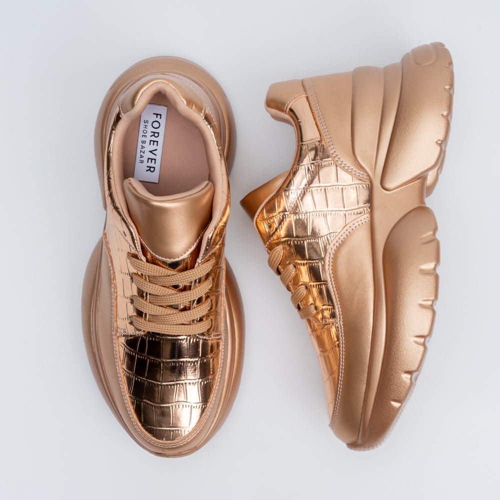 Glow Getter - Champagne Sneaker — view 5