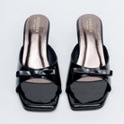 Bow Bliss - Black Kitten Heels - view 4