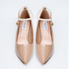 Pearl Poise - Khaki Anklet Pumps - view 4