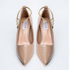 Scarlet Charm - Khaki Ankle Chain Pumps