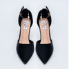 Noir Allure - Black Ankle Strap Heels