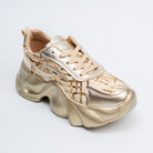 Aura Sequin - Gold Sneaker - view 3