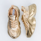 Aura Sequin - Gold Sneaker - view 5
