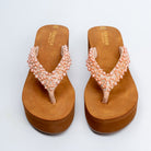 Resort Pearl - Pink Platform Slip-On - view 3