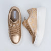 Pearl Play - Gold Fashion Sneakers