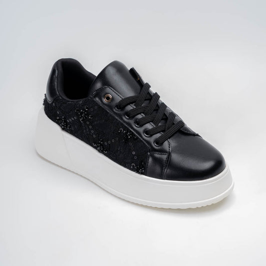 Pure Bliss - Black Fancy Shoes