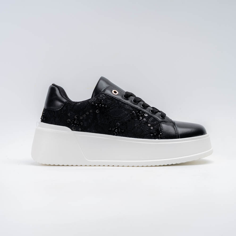 Pure Bliss - Black Fancy Shoes