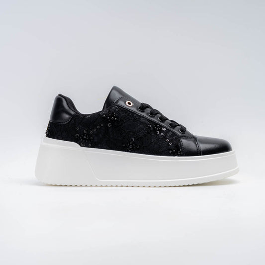 Pure Bliss - Black Fancy Shoes