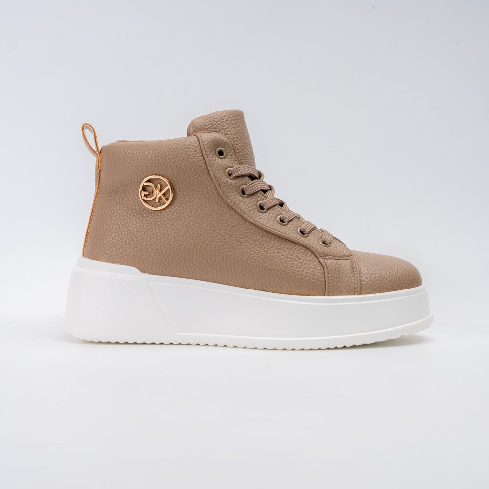 Signature Mark - Khaki Casual Sneakers
