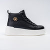 Signature Mark - Black Casual Sneakers