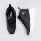 Signature Mark - Black Casual Sneakers - view 4