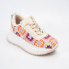 Color Pop Street - Beige Casual Sneakers
