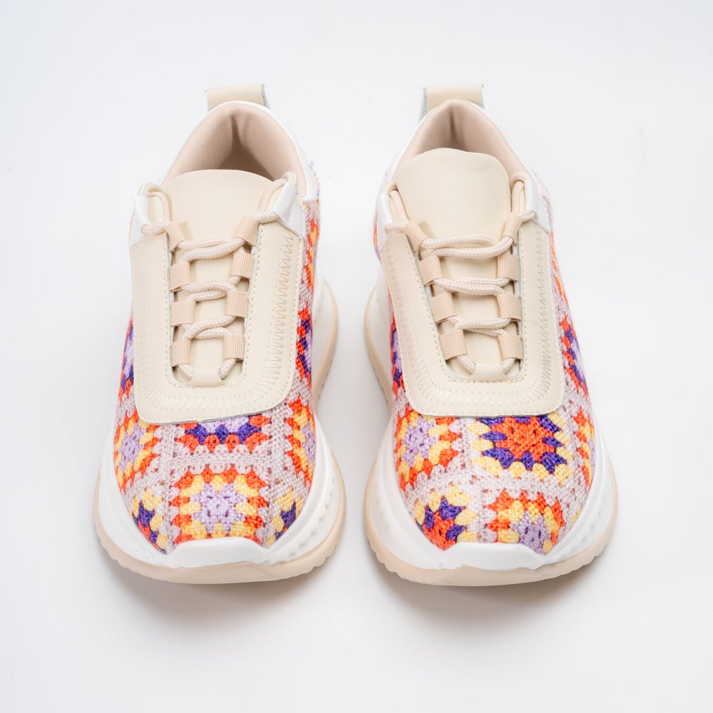 Color Pop Street - Beige Casual Sneakers - view 3