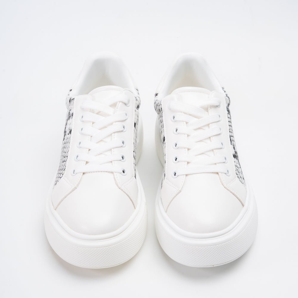 Desert Python - White Sneakers - view 3
