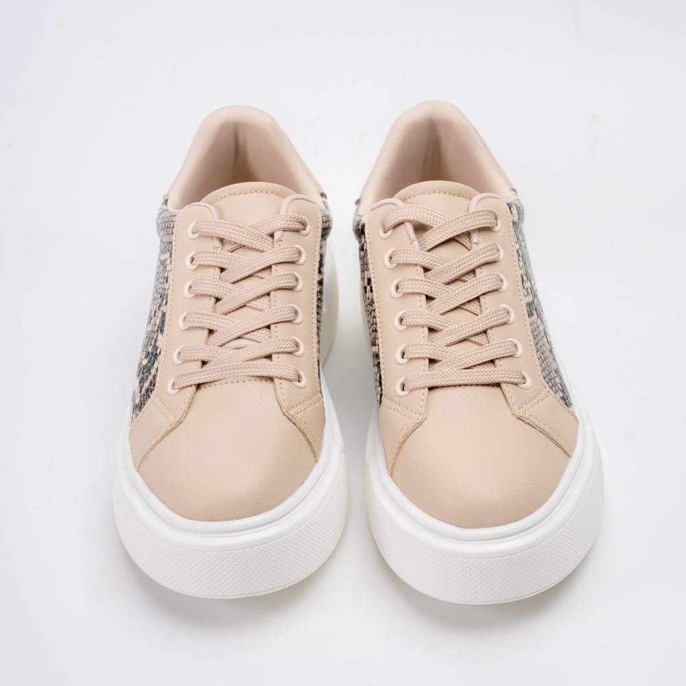 Desert Python - Beige Sneakers - view 3