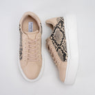Desert Python - Beige Sneakers - view 4
