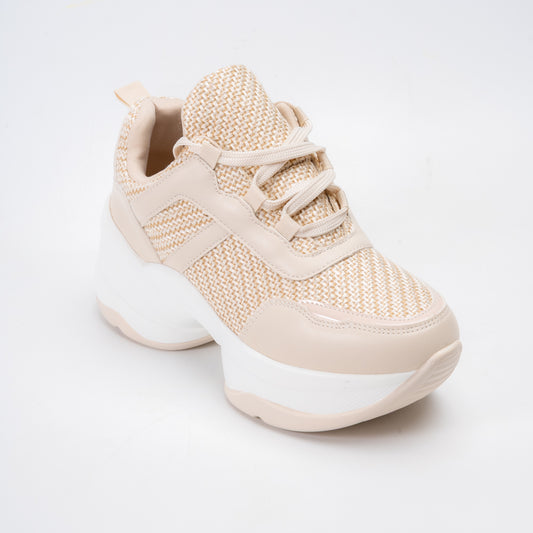 City Rise - Beige Casual Sneakers