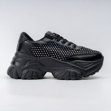 Shadow Shimmer - Black Fancy Shoes