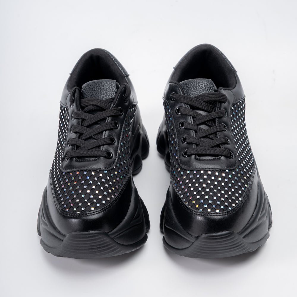 Shadow Shimmer - Black Fancy Shoes - view 3