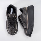 Bride Aura Shimmer - Black Fancy Sneakers - view 4
