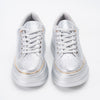 Bride Aura Shimmer - Silver Fancy Sneakers