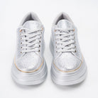 Bride Aura Shimmer - Silver Fancy Sneakers - view 3