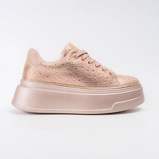 Bride Aura Shimmer - Champagne Fancy Sneakers