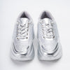 Shine Motion - Silver Fancy Sneakers