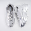 Shine Motion - Silver Fancy Sneakers
