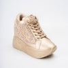 Pristine Pearl - Gold Fancy Sneakers