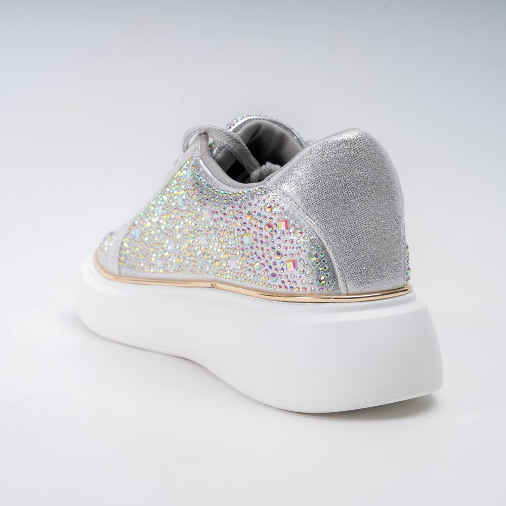 Glitz Elevate Stepper - Silver Fancy Sneakers - view 5