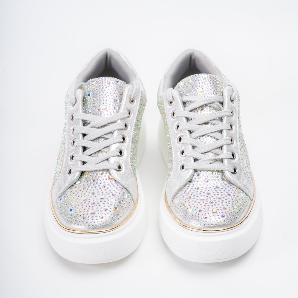 Glitz Elevate Stepper - Silver Fancy Sneakers - view 3
