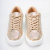 Glitz Elevate Stepper - Gold Fancy Sneakers