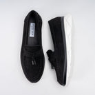 Shadow Stroll – Black Casual Loafers - view 4
