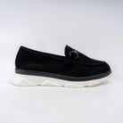 FlexWalk - Black Casual Loafers
