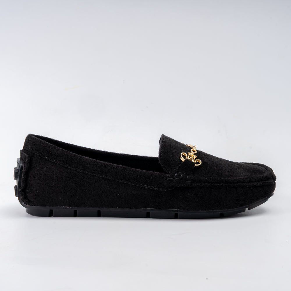 Elegance Drive - Black Loafers