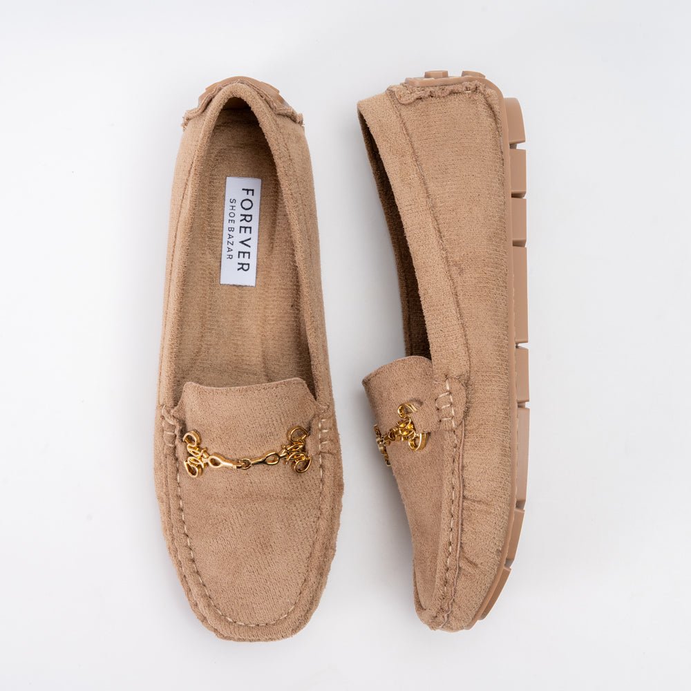 Elegance Drive - Khaki Loafers - view 5