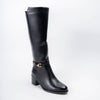 Equestrian Luxe - Black Casual Boots