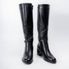 Equestrian Luxe - Black Casual Boots