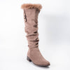 Arctic Grace - Khaki Trimmed Boot