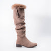 Arctic Grace - Khaki Trimmed Boot