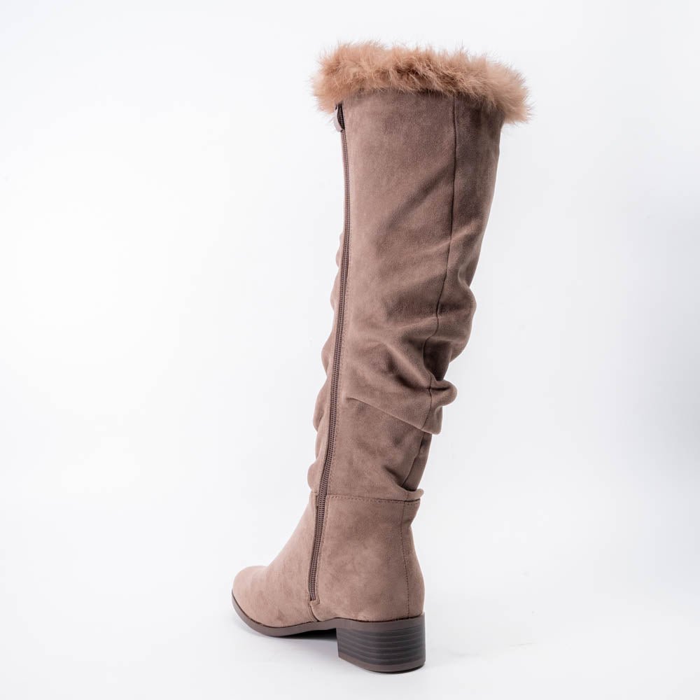 Arctic Grace - Khaki Trimmed Boot - view 5