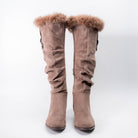 Arctic Grace - Khaki Trimmed Boot - view 3