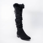 Arctic Grace - Black Trimmed Boots - view 2
